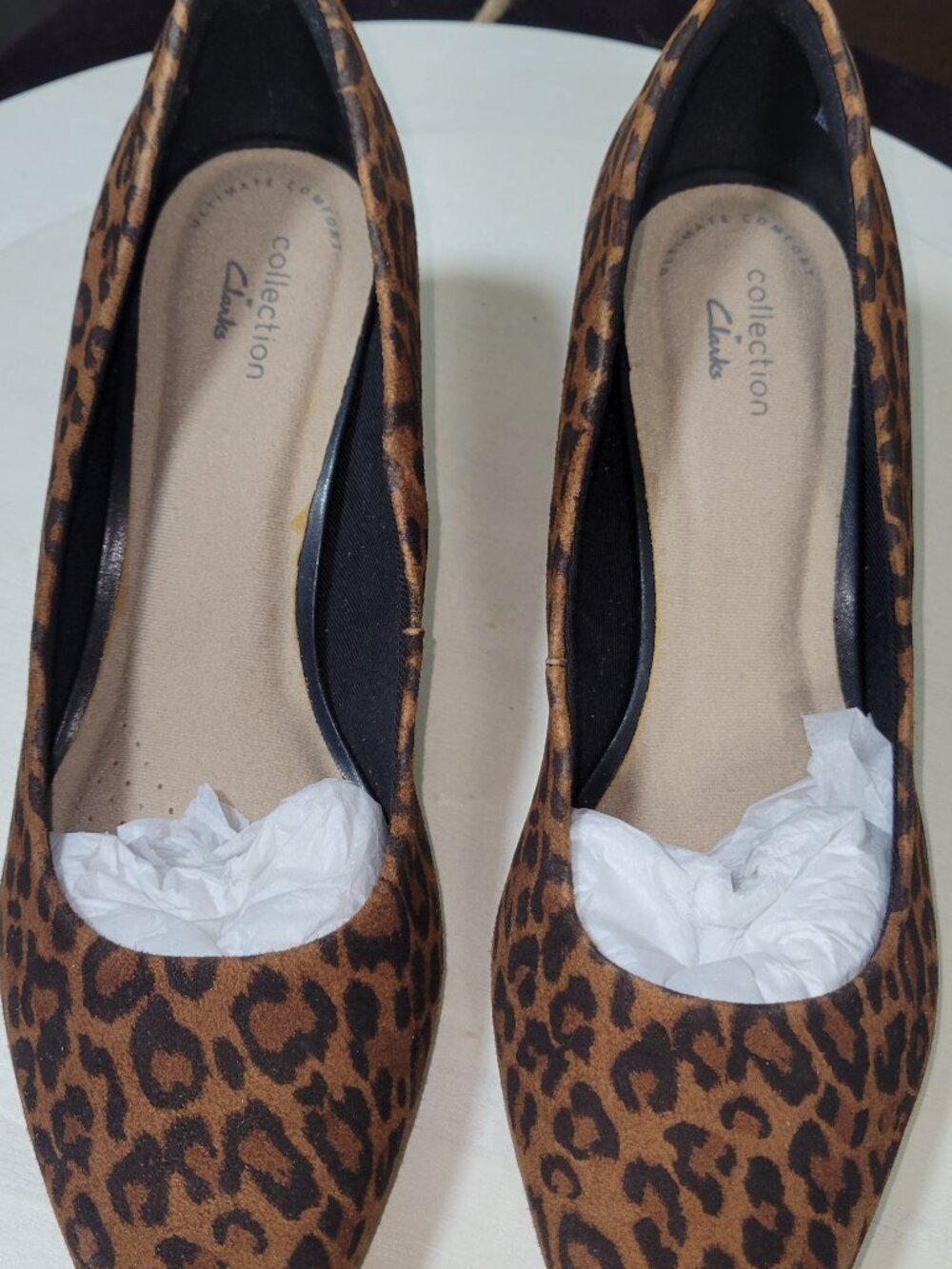 Clarks Linvale Jerica Collection - Suede Leather Pumps [Item #SP03]